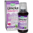 Nature's Way, Umcka Elderberry, Intensive Cold+Flu, Berry Flavor, 4 oz (120 ml)