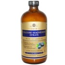 Solgar, Calcium Magnesium Citrate, with Vitamin D3, Liquid, Natural Blueberry Flavor, 16 fl oz (473 ml)