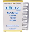California Gold Nutrition, Rexdrive Amino, Men's Formula, 30 Veggie Caps
