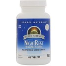 Source Naturals, NightRest With Melatonin, 100 Tablets