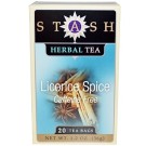 Stash Tea, Premium, Herbal Tea, Licorice Spice, Caffeine Free, 20 Tea Bags, 1.2 oz (36 g)