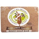 Tierra Mia Organics, Raw Goat Milk Skin Therapy, Body Soap Bar, Cinnamon Vanilla, 3.8 oz