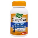 Nature's Way, Completia, Diabetic Multi-Vitamin, Iron Free, 90 Tablets