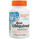 Doctor's Best, Ubiquinol, Featuring Kaneka's QH, 50 mg, 90 Softgels