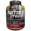 Muscletech, Nitro Tech, Whey Isolate + Lean Muscle, Strawberry, 3.97 lbs (1.80 kg)