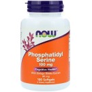 Now Foods, Phosphatidyl Serine, 100 mg, 100 Softgels
