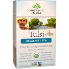 Organic India, Tulsi, Holy Basil, Breakfast Tea, 18 Infusion Bags, 1.08 oz (30.6 g)