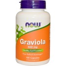 Now Foods, Graviola, 500 mg, 100 Capsules