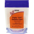 Now Foods, Triple 000 Gelatin Caps, 200 Empty Gelatin Capsules