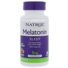 Natrol, Melatonin, Fast Dissolve, Strawberry, 5 mg, 90 Tablets
