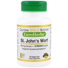 California Gold Nutrition, St. John's Wort Extract, EuroHerbs, 300 mg, 60 Veggie Caps