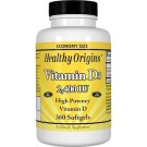 Healthy Origins, Vitamin D3, 2,400 IU, 360 Softgels