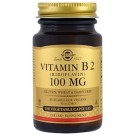 Solgar, Vitamin B2, 100 mg, 100 Vegetable Capsules