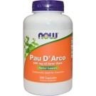 Now Foods, Pau D' Arco, 500 mg, 250 Capsules