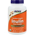 Now Foods, Certified Organic Inulin, Pure Powder, 8 oz (227 g)