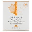 Derma E, Very Clear Moisturizing Cream, Anti-Blemish Complex, 2 oz (56 g)