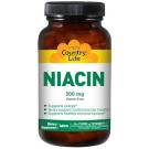 Country Life, Niacin, 500 mg, 90 Tablets